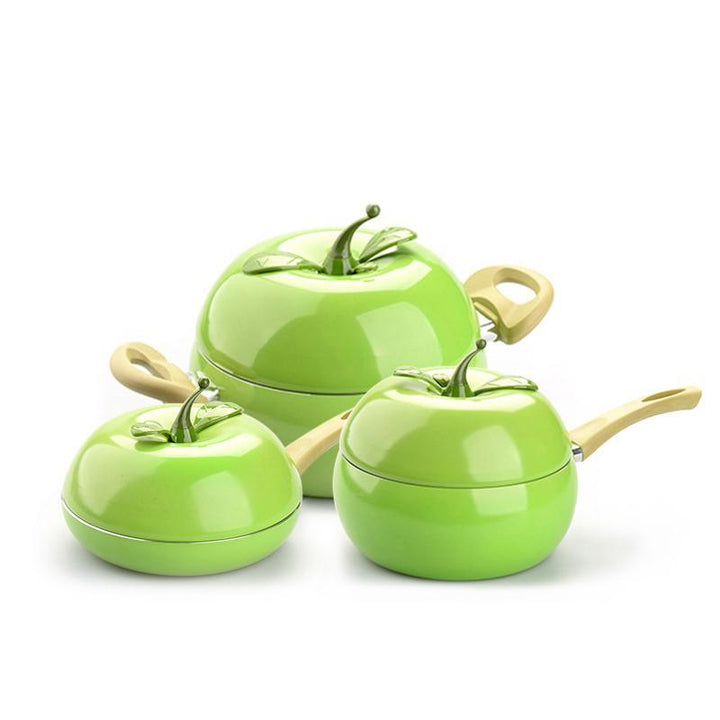 Skanto | Fruktfarge Keramisk Aluminium Stekepanne