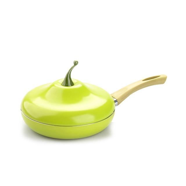 Skanto | Fruktfarge Keramisk Aluminium Stekepanne