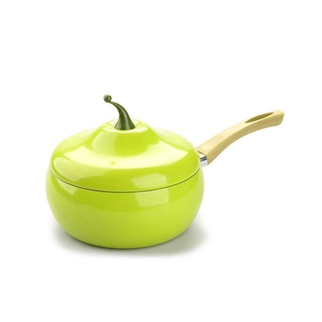 Skanto | Fruktfarge Keramisk Aluminium Stekepanne