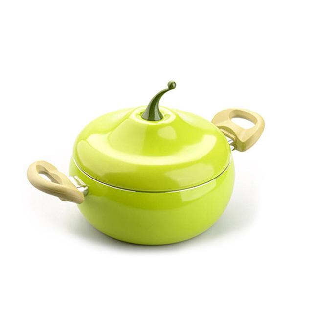 Skanto | Fruktfarge Keramisk Aluminium Stekepanne