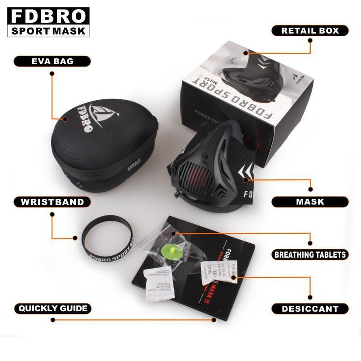 Skanto | Sports Trenings Fitness Maske For Elevation Trening