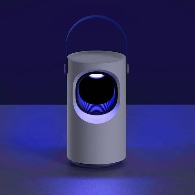 Norvo | Lilla virvel USB myggdreperlampe Fysisk stille skadedyrrepeller trygg og komfortabel