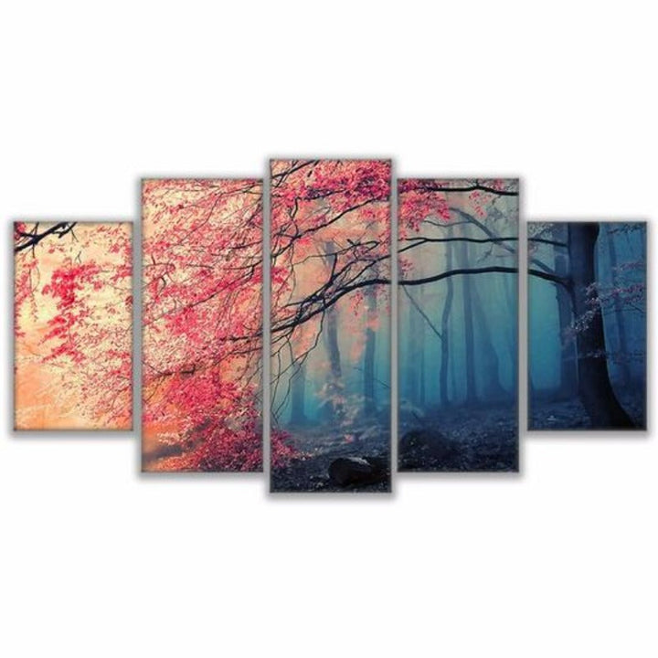 Kirschblomster-Canvas Veggkunst Maleri | Skanto