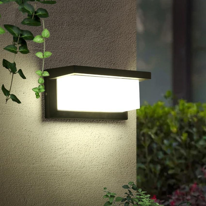 Horisonal LED-utendørslys