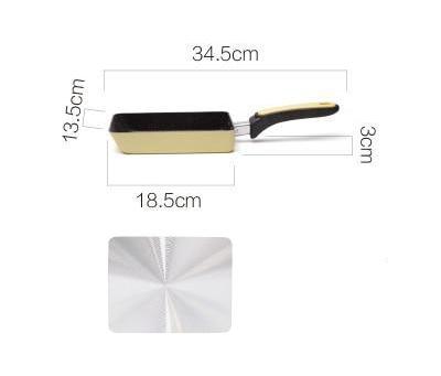 Ollam - Non-Stick Aluminium Egg Roll Stekepanne | Skanto