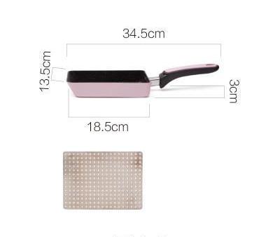 Ollam - Non-Stick Aluminium Egg Roll Stekepanne | Skanto