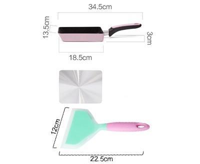 Ollam - Non-Stick Aluminium Egg Roll Stekepanne | Skanto