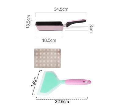 Ollam - Non-Stick Aluminium Egg Roll Stekepanne | Skanto