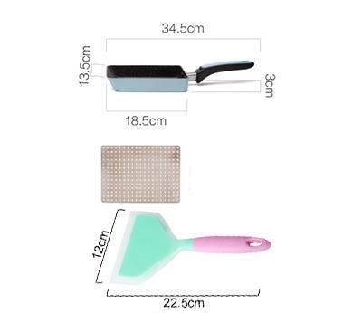 Ollam - Non-Stick Aluminium Egg Roll Stekepanne | Skanto