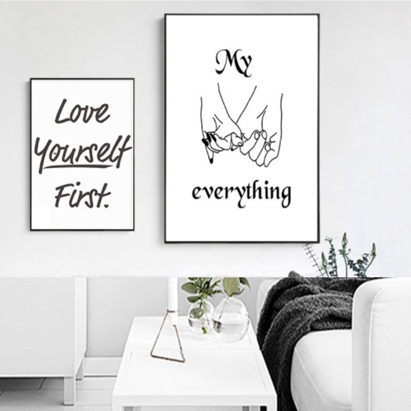 Be You - Lerret Veggkunst Maleri | Skanto