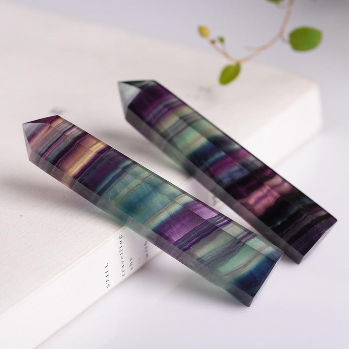 Prism - Naturlig Fluoritt Krystall | Skanto