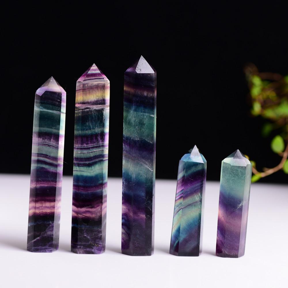 Prism - Naturlig Fluorittkrystall | Skanto