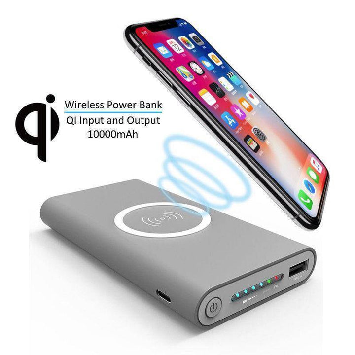 Skanto | Qi Trådløs Power Bank Lader For iPhone og Android