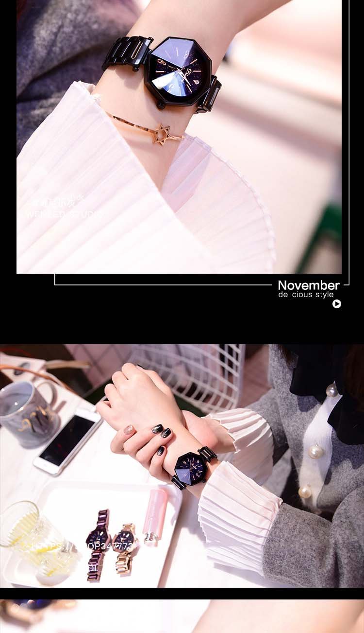 Norvo | Eksotisk Premier Designer Sveitsisk Kvarts Dameklokke