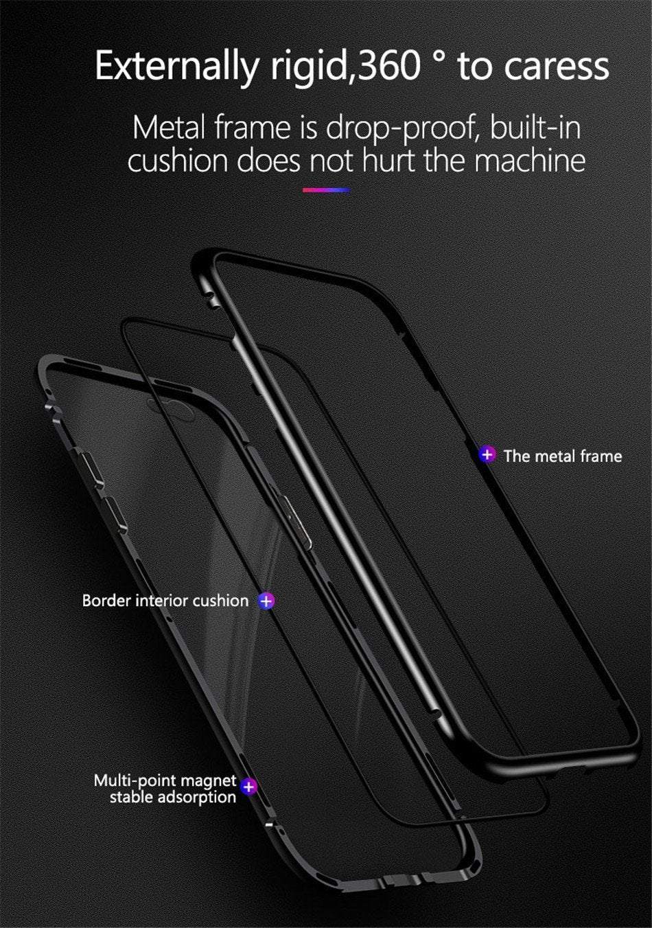 Skanto | Magnetisk iPhone og Samsung Deksel