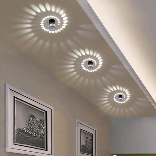 Skanto | Elegant & Unik Spiral Estetisk Taklampe | SpiralGlow