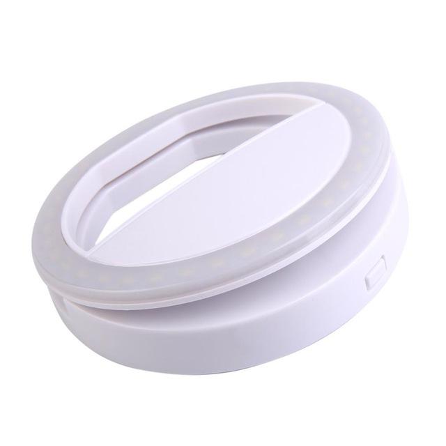 LED Ring Flash Mobil Kamera Lys | Skanto