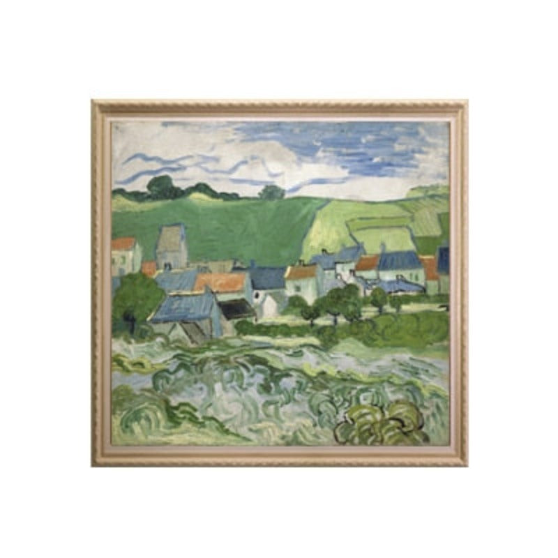 Van Gogh Klassisk abstrakt lerretsmaleri Stjernenatt