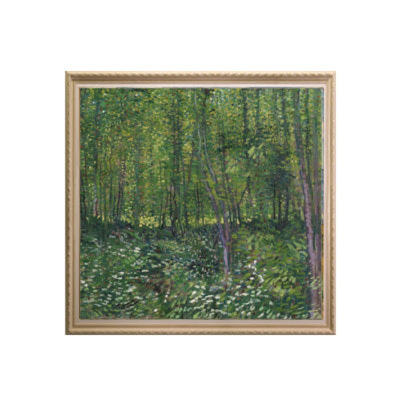 Van Gogh Klassisk abstrakt lerretsmaleri Stjernenatt