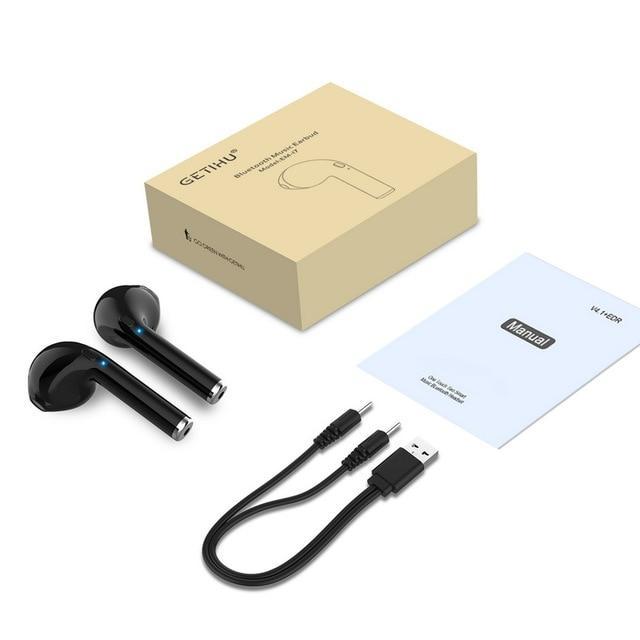 Skanto | Trådløse Bluetooth Ørepropper Med Innebygd Mikrofon Bluetooth Hodetelefoner