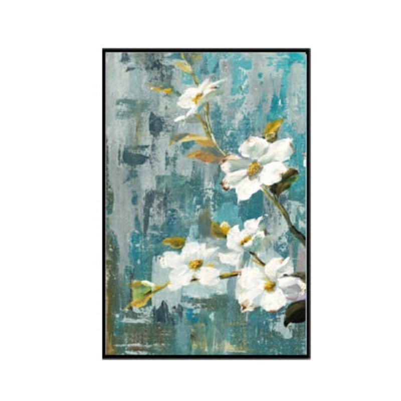 Apple White Flower Bilder - Lerret Veggkunst Maleri | Skanto