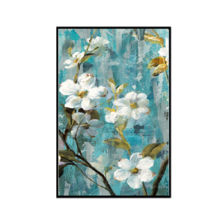 Apple White Flower Bilder - Lerret Veggkunst Maleri | Skanto