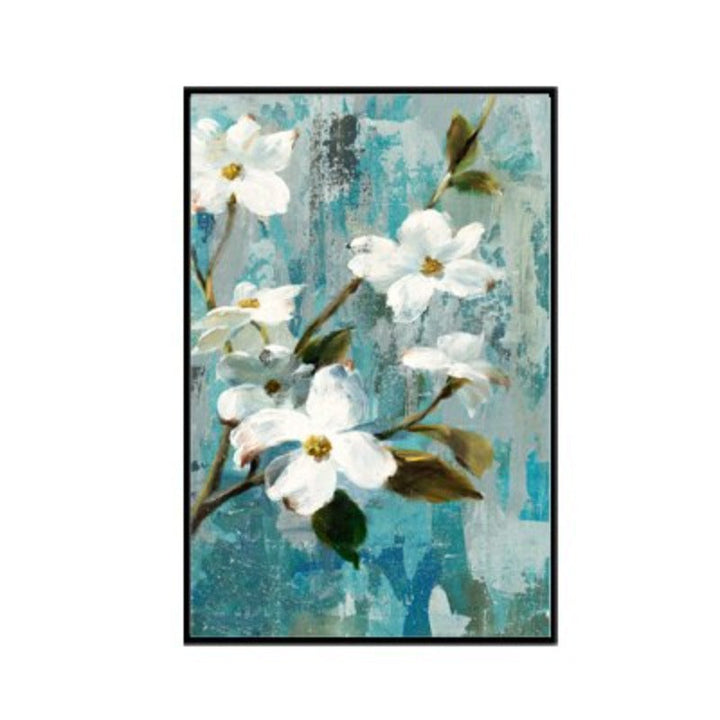 Apple White Flower Bilder - Lerret Veggkunst Maleri | Skanto