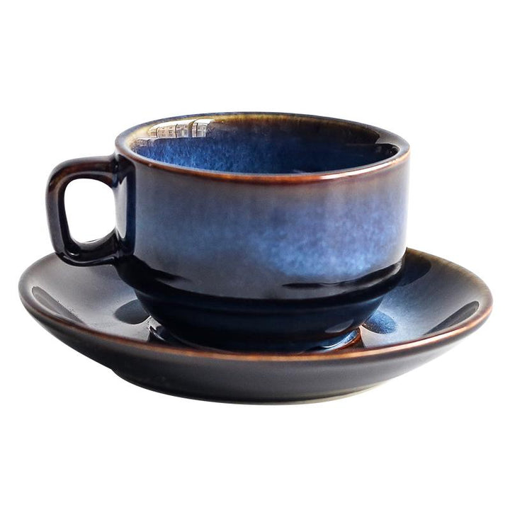 Cat Eye Blue Ceramic Mug | Skanto