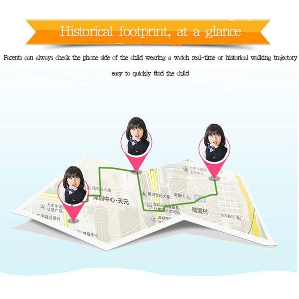 Norvo | Barn GPS Tracker Smartklokke Med Kamera