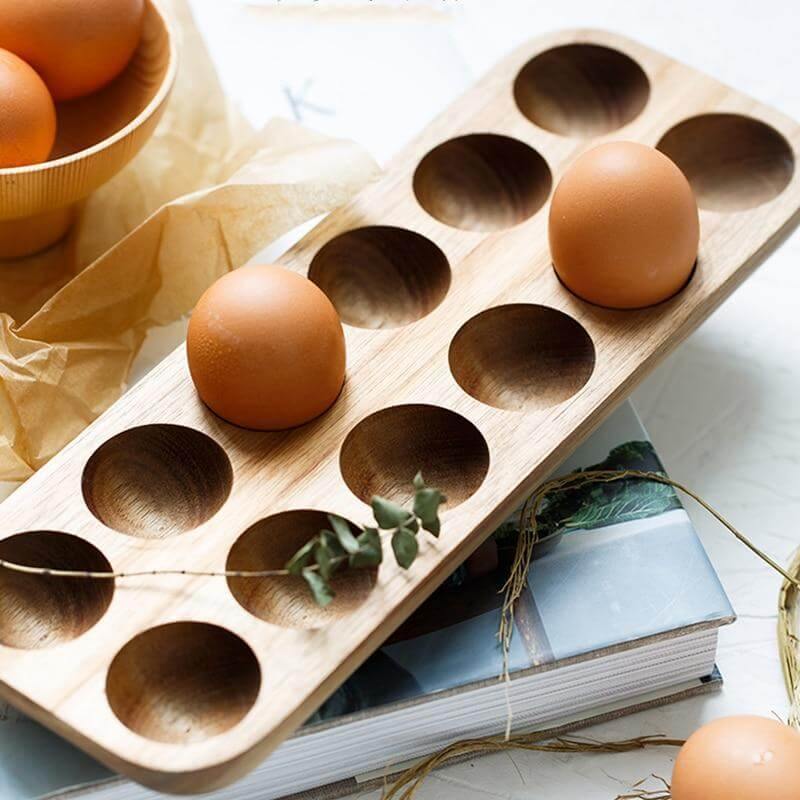 Trekke japansk stil egglager boks | Skanto