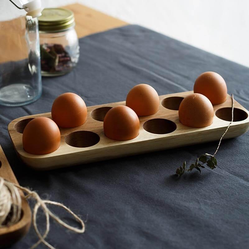 Trekke japansk stil egglager boks | Skanto
