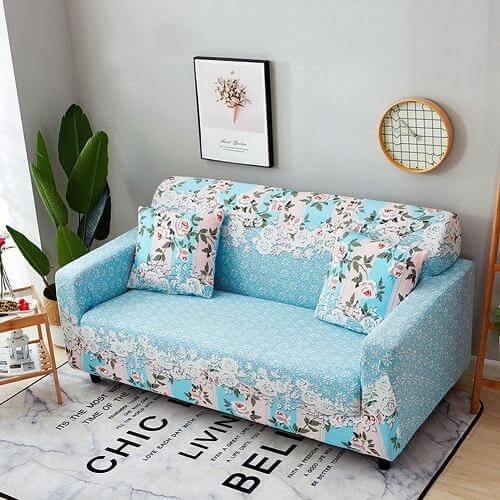 Skanto | Universell Moderne Fargerike Søte Loveseat Sofa Dekker