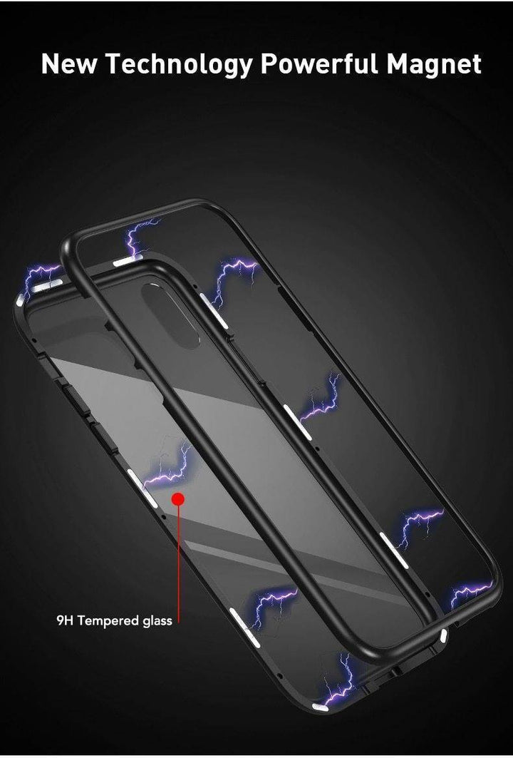 Skanto | 2019 Ny magnetisk absorpsjons glassdeksel for iPhone