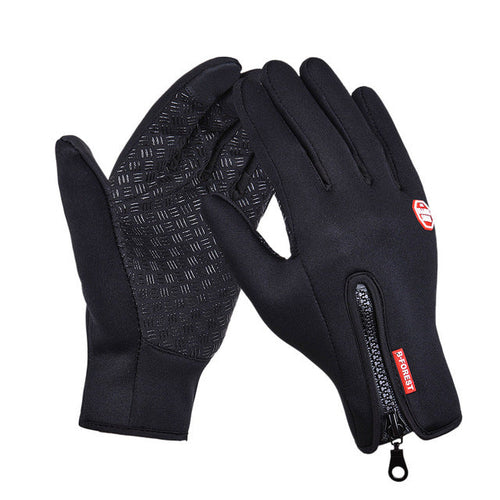Winterhandschuhe, isoliert, wasserabweisend, Touchscreen-kompatibel, ideell zum Autofahren, Radfahren, Skifahren, Camping and Wandern, Unisex