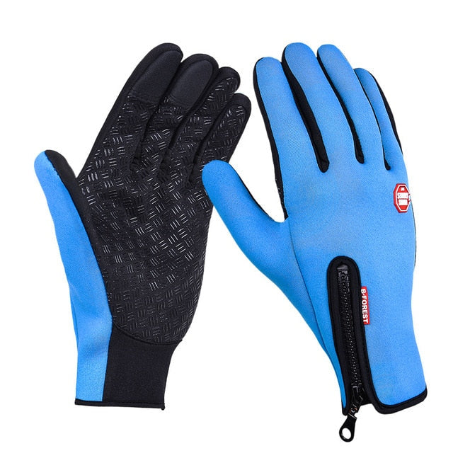 Winterhandschuhe, isoliert, wasserabweisend, Touchscreen-kompatibel, ideell zum Autofahren, Radfahren, Skifahren, Camping and Wandern, Unisex