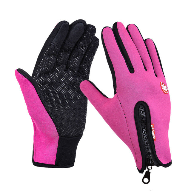 Winterhandschuhe, isoliert, wasserabweisend, Touchscreen-kompatibel, ideell zum Autofahren, Radfahren, Skifahren, Camping and Wandern, Unisex