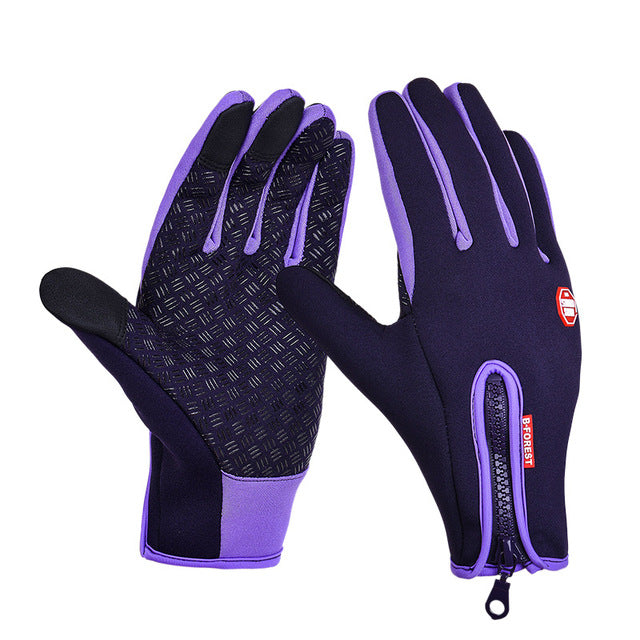 Winterhandschuhe, isoliert, wasserabweisend, Touchscreen-kompatibel, ideell zum Autofahren, Radfahren, Skifahren, Camping and Wandern, Unisex