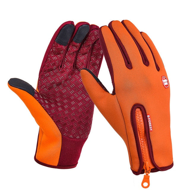 Winterhandschuhe, isoliert, wasserabweisend, Touchscreen-kompatibel, ideell zum Autofahren, Radfahren, Skifahren, Camping and Wandern, Unisex