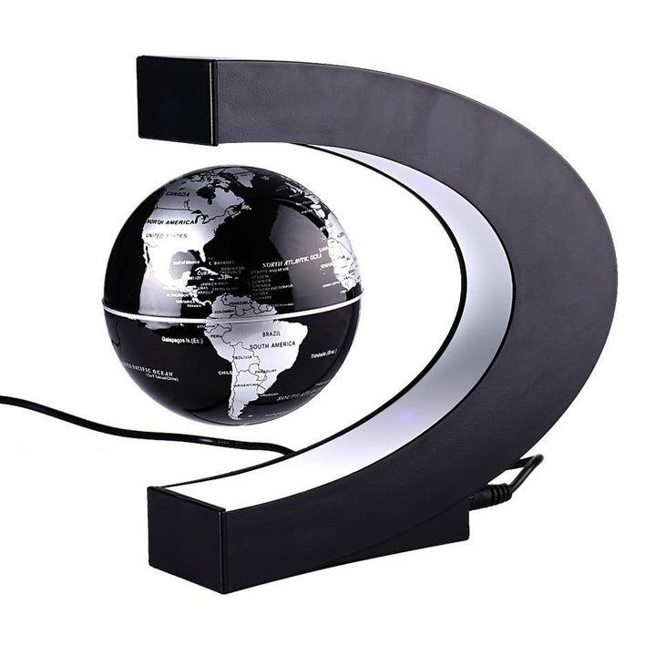 Skanto | Premium Kvalitet Antigravity Elektronisk Magnetisk Levitasjon Flytende Globe Magisk Lys Med US Plugg