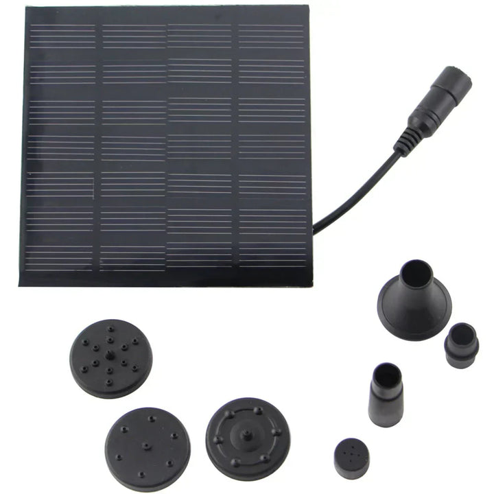 Skanto | Sun Fountain "Sun Fountain" for Pond or Birdbath – Med 4 Sprøytehoder
