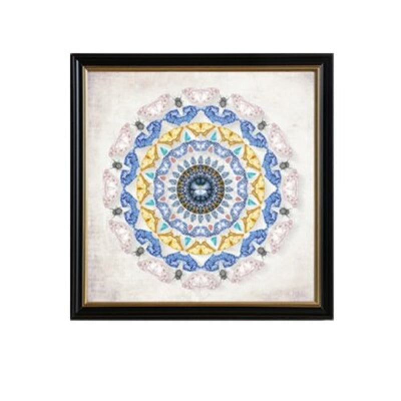 Moderne mandala – lerretbilde