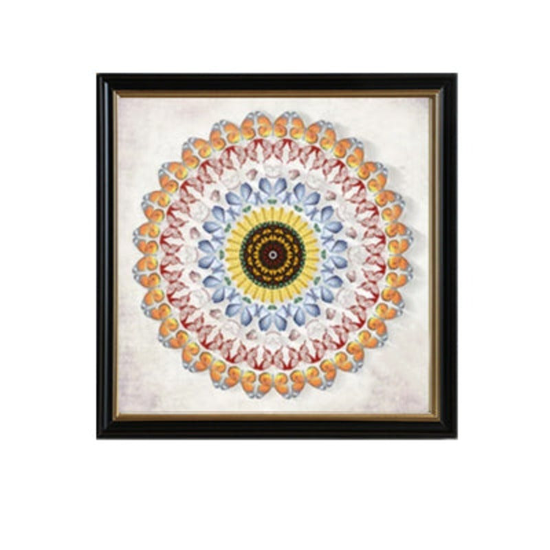 Moderne mandala – lerretbilde