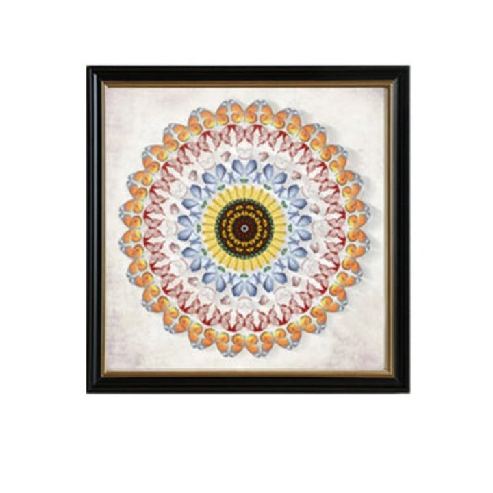 Moderne mandala – lerretbilde