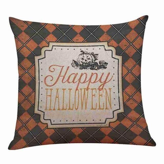Skanto | Bomullsbehagelige trykte gresskar Halloween putetrekk