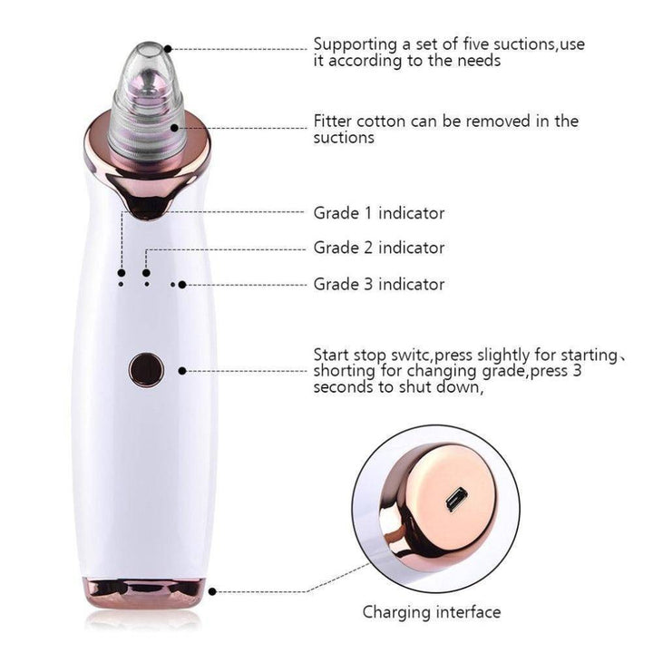 Skanto | Blackhead Removal Vacuum Suction Diamond Dermabrasion Machine