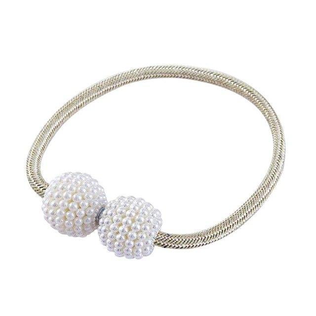 Skanto | Magnetiske Gardinstang Holdere Perleperler