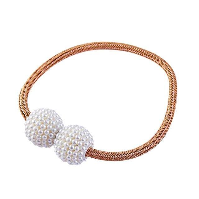 Skanto | Magnetiske Gardinstang Holdere Perleperler