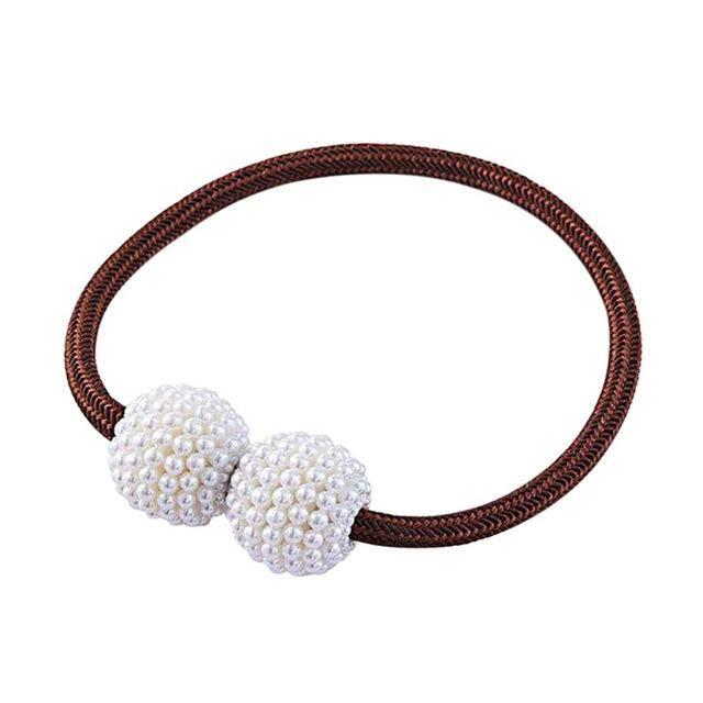 Skanto | Magnetiske Gardinstang Holdere Perleperler