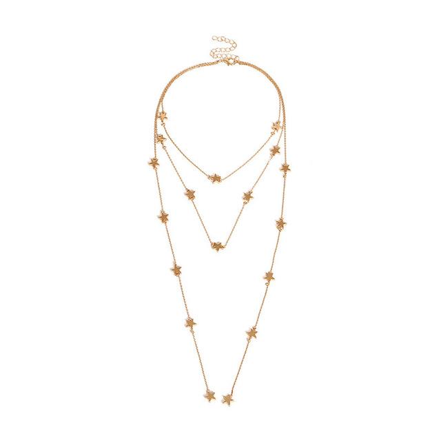 Multilags Boho Dråpe Halskjeder | Skanto