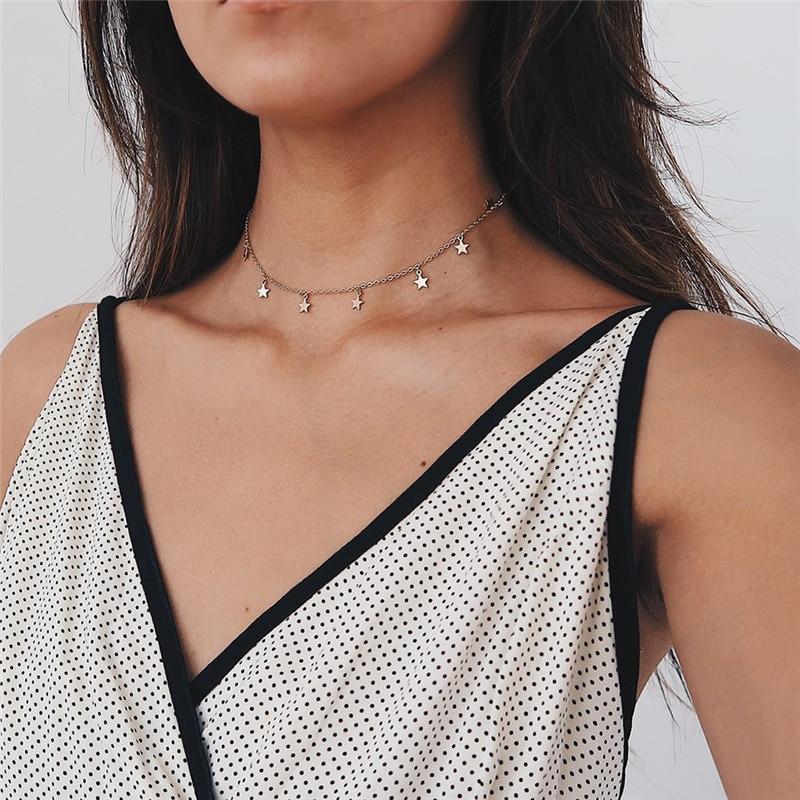 Multi Layered Boho Dråpe Halskjeder | Skanto